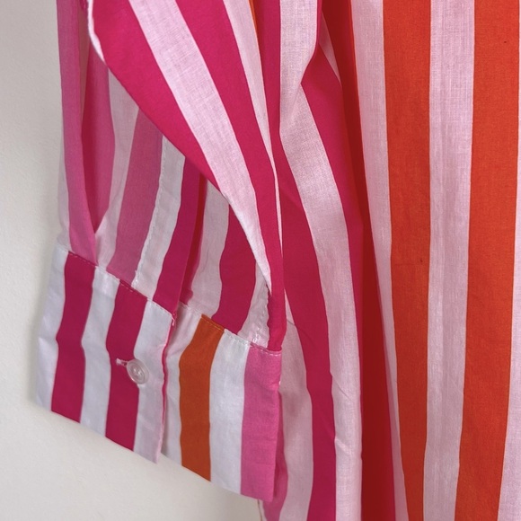 Beach Riot | Beachy Alexa Sunset Stripes Button Down Top | L / XL - Picture 10 of 13